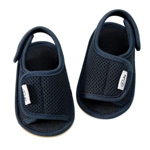 Myggpp Jolies Sandales Unisexes Prewalker Chaussure Bébé - Bleu marine